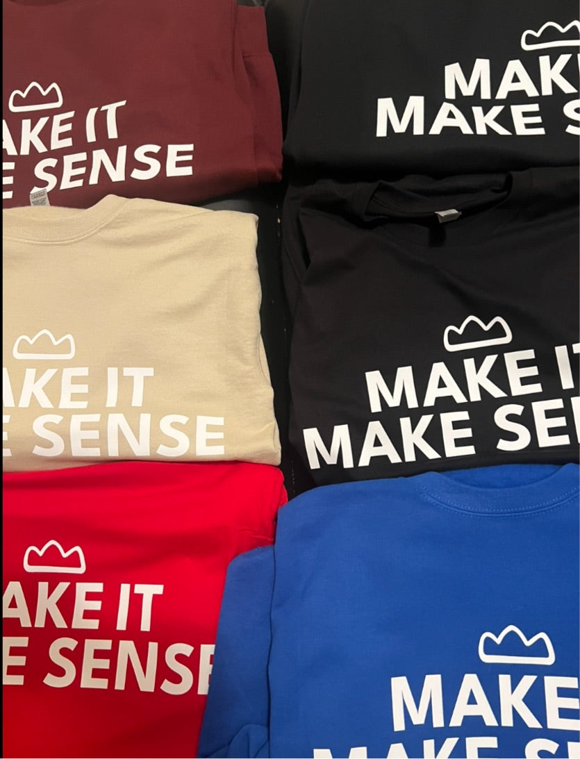 Short sleeve "Make It Make Sense" 3SP Tee