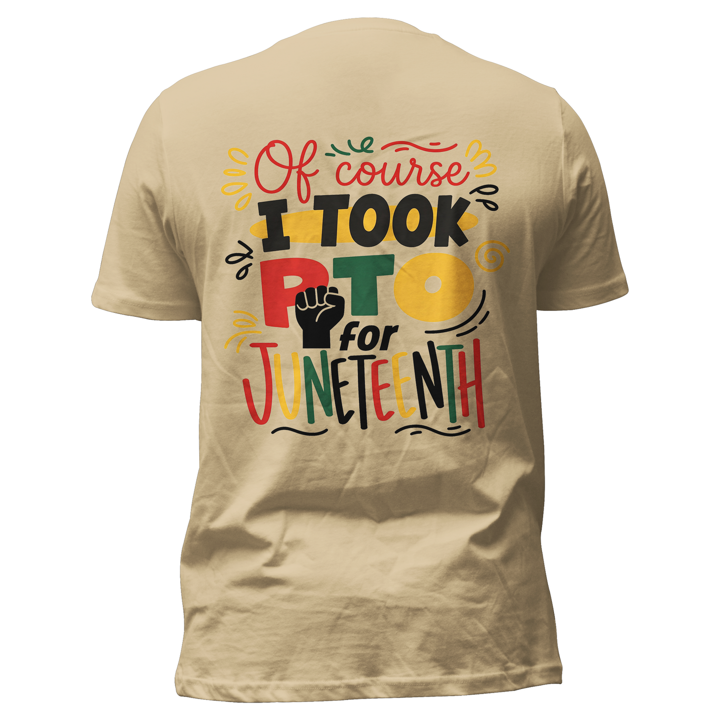 "PTO for Juneteenth" Graphic Tee